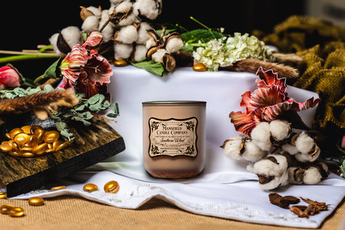 hand-poured candles, soy, mansfield texas