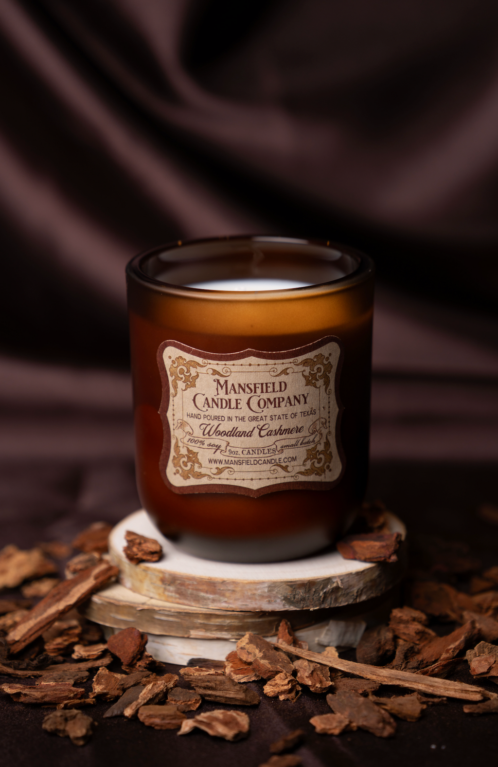 hand-poured candles in North Texas