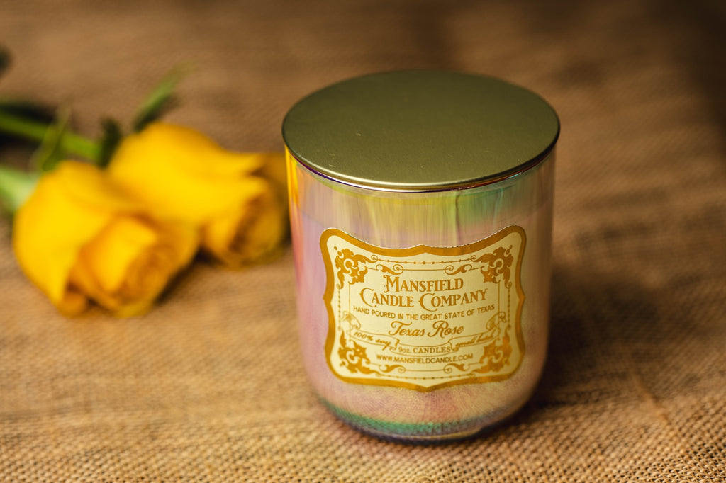 hand-poured candles in north texas