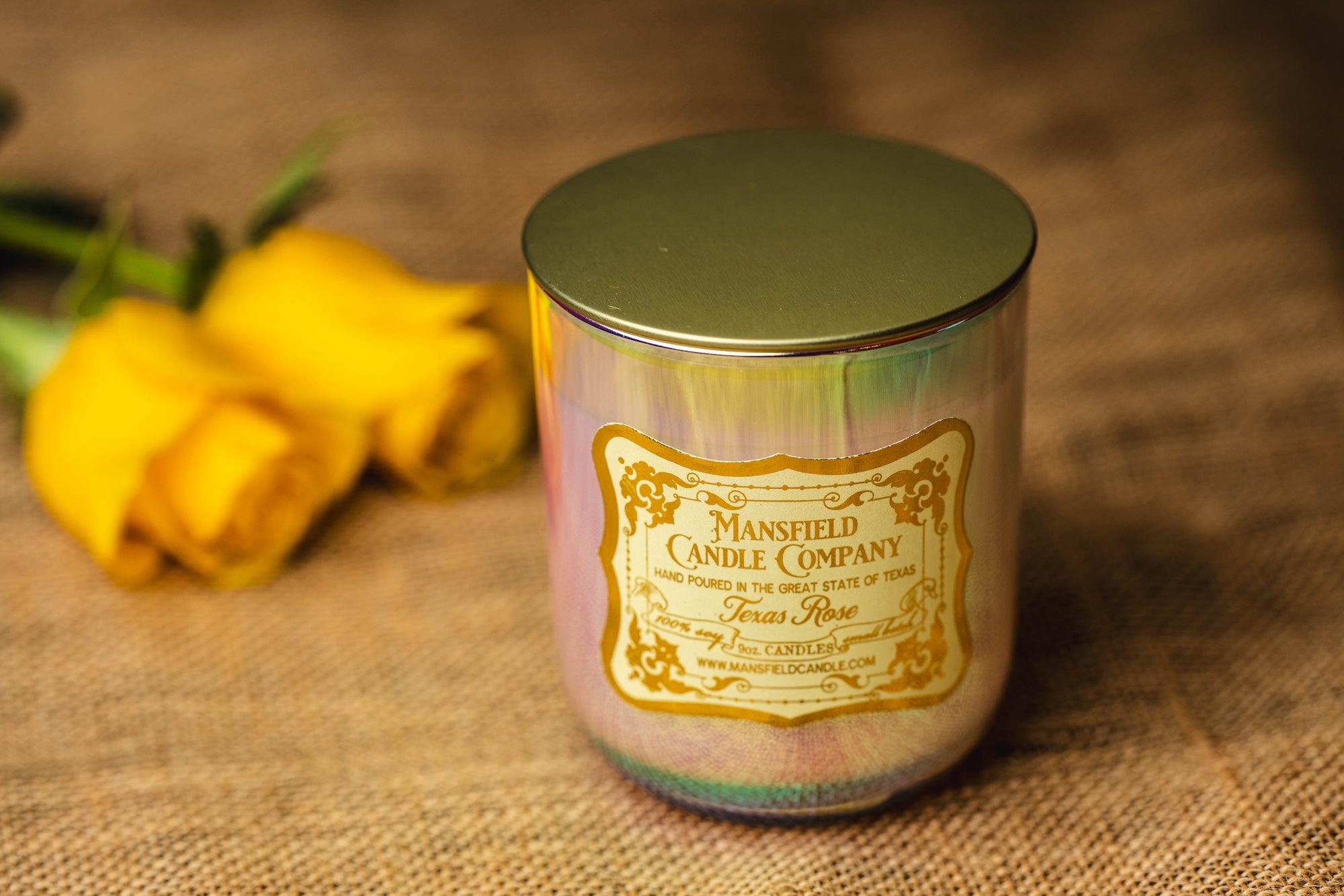 hand-poured candles in north texas